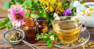 Herbal infusion for the treatment of cervical osteochondrosis